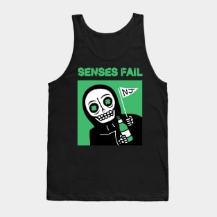Senses fail skull Tank Top